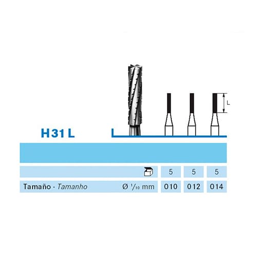 Fresa Komet H31L-104-012 MINIMO 5/u