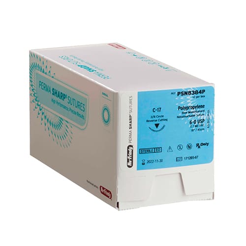 Sutura polipropileno HF Perma 4/0 C-6 12/u