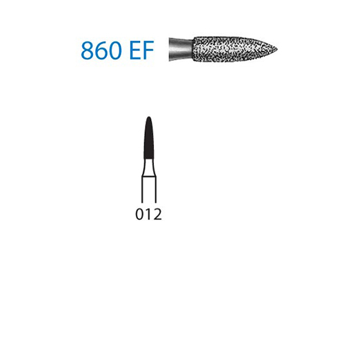 Fresa Komet 860EF-314-012 MINIMO 5/u