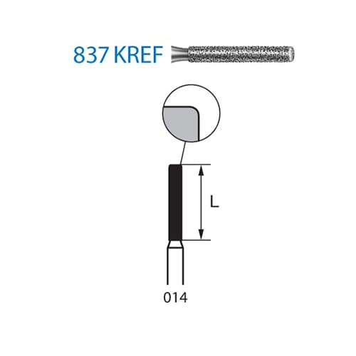 Fresa Komet 837KREF-314-014