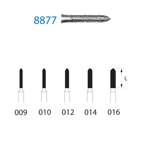 Fresa Komet 8877-314-009 MINIMO 5/u