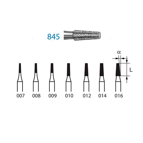 Fresa Komet 845-104-010 MINIMO 5/u