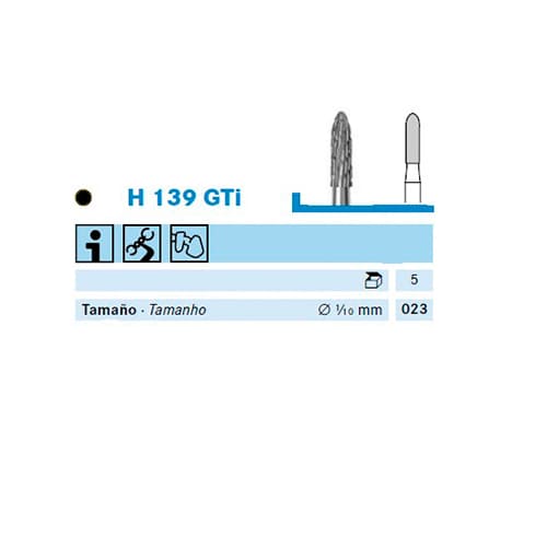 Fresa Komet H139GTI-104-023
