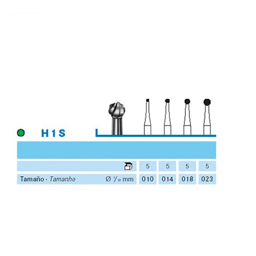 Fresa Komet H1S-104-010 MINIMO 5/u