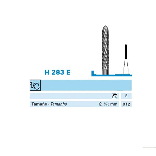 Fresa Komet H283E-104-012 MINIMO 5/u