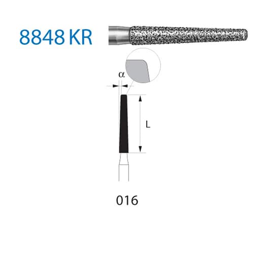 Fresa Komet 8848KR-314-016 MINIMO 5/u