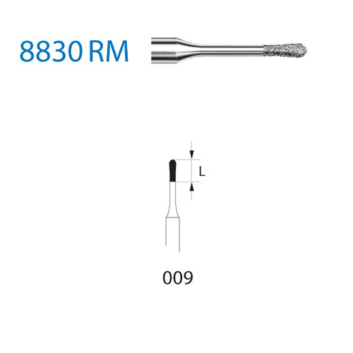 Fresa Komet 8830RM-314-009 MINIMO 5/u