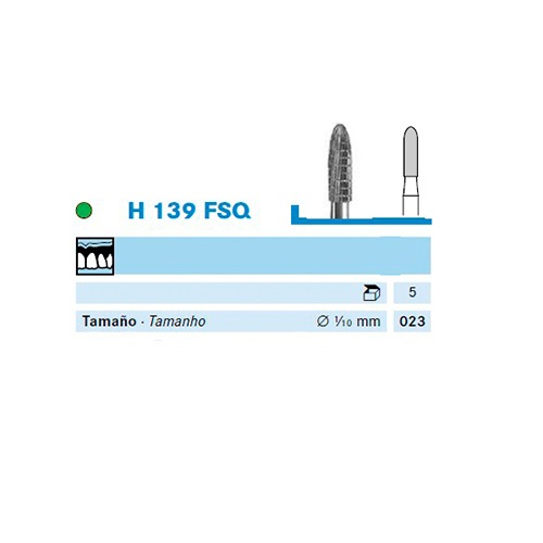 Fresa Komet H139FSQ-104-023
