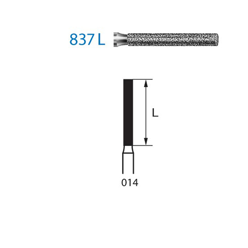 Fresa Komet 837L-314-014 MINIMO 5/u