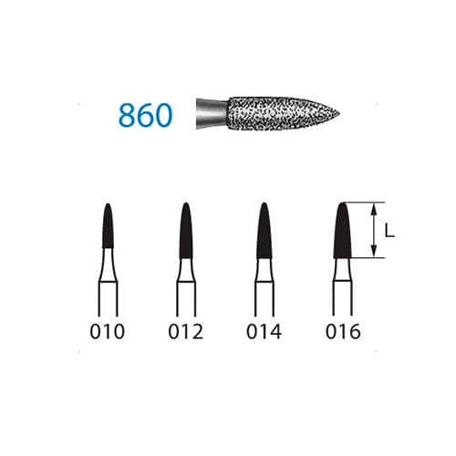 Fresa Komet 860-104-012 MINIMO 5/u