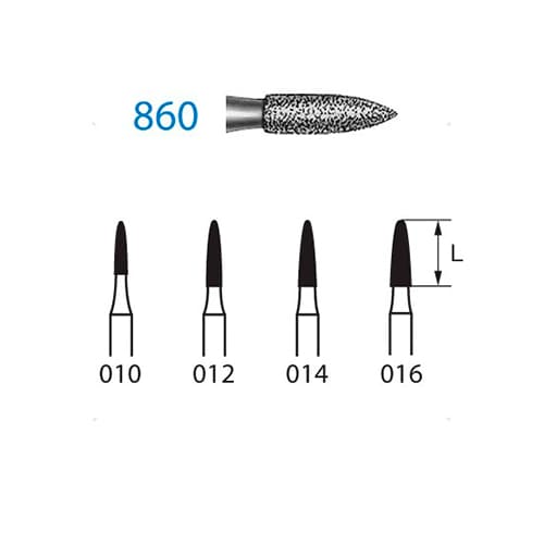Fresa Komet 860-104-016 MINIMO 5/u