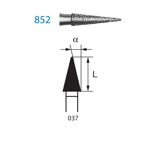 Fresa Komet 852-314-037 MINIMO 5/u