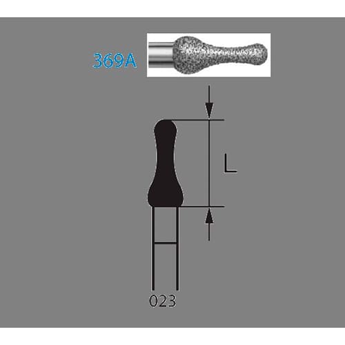 Fresa Komet 6369A-314-023 MINIMO 5/u
