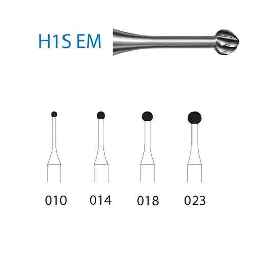 Fresa Komet H1SEM-205-014 MINIMO 5/u