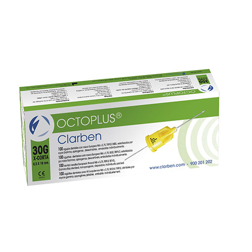 Agujas Octoplus 30GX 0,3x16mm (Corta)
