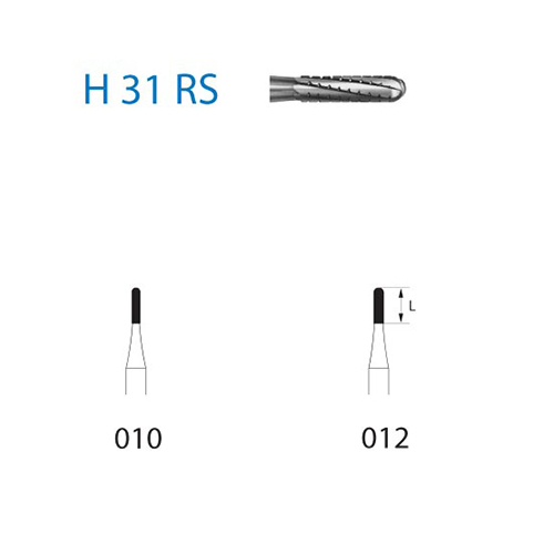 Fresa Komet H31RS-314-012 MINIMO 5/u