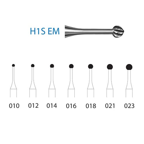 Fresa Komet H1SEM-204-023 MINIMO 5/u