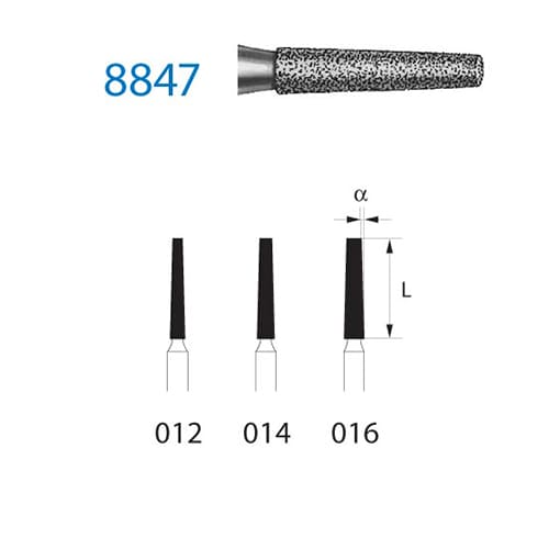Fresa Komet 8847-314-014 MINIMO 5/u
