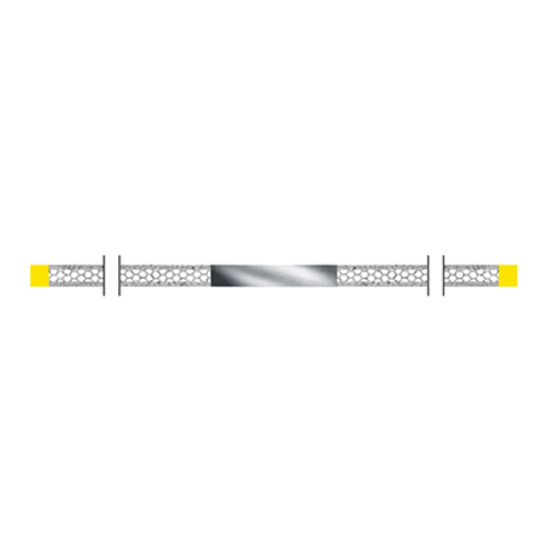 Tiras Komet WS25EF amarillo