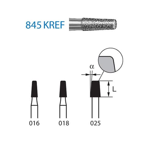 Fresa Komet 845KREF-314-016 MINIMO 5/u