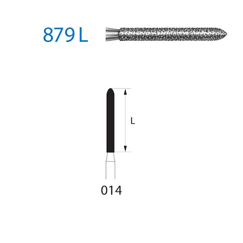 Fresa Komet 879L-314-014 MINIMO 5/u
