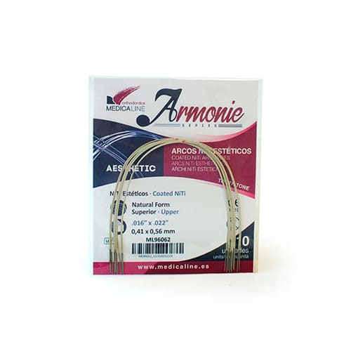 Arco Medicaline Niti Estético Natural Form Rectang Sup 016x016