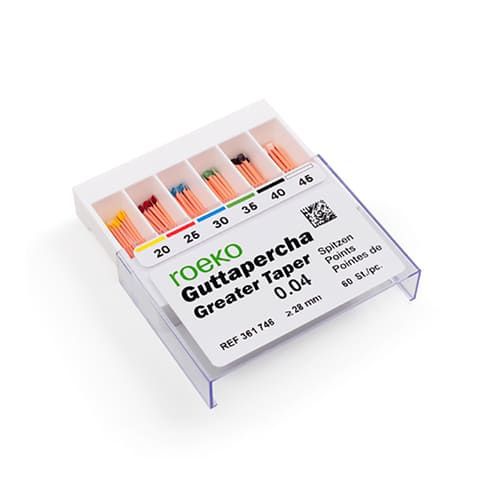 Guttapercha Roeko Greater Taper .06/20-25