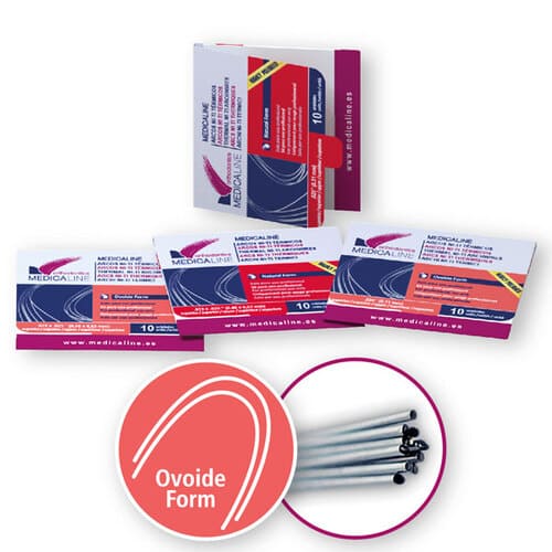 Arco Medicaline Niti Térmico Natural Form Redondo Superior 018