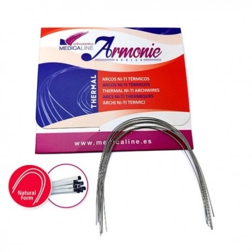 Arco Medicaline Niti Térmico Natural Form Rectang Inf 016x016