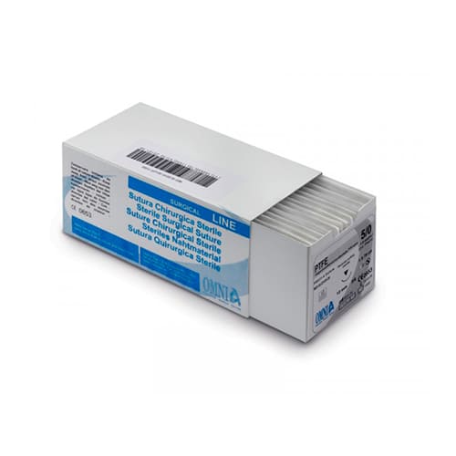 Sutura monofilamento Omnia PTFE 5/0 12/u
