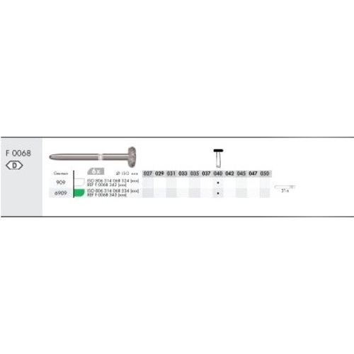 Fresa Maillefer F0068-314-040