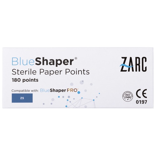 Puntas de Papel Estéril BlueShaper® Z5