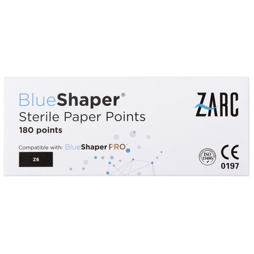Puntas de Papel Estéril BlueShaper® Z6