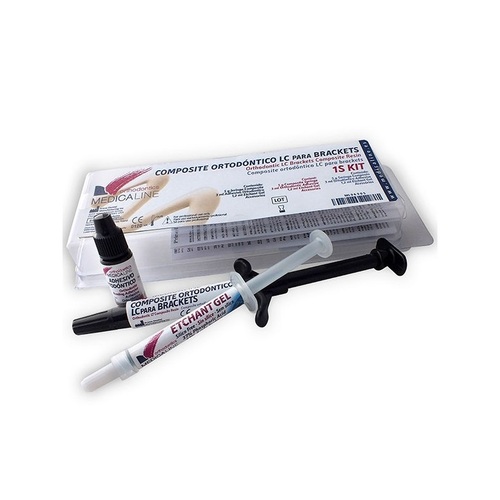 Composite Medicaline Ortho Cement Brackets LC 1S Kit 