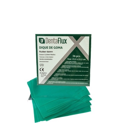 Dique Dentaflux Medio Verde