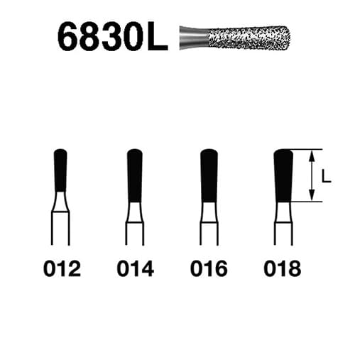 Fresa Komet 6830L-314-014 MINIMO 5/u