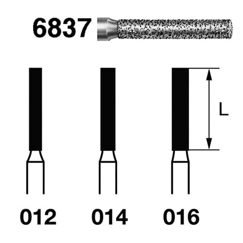 Fresa Komet 6837-314-012 MINIMO 5/u