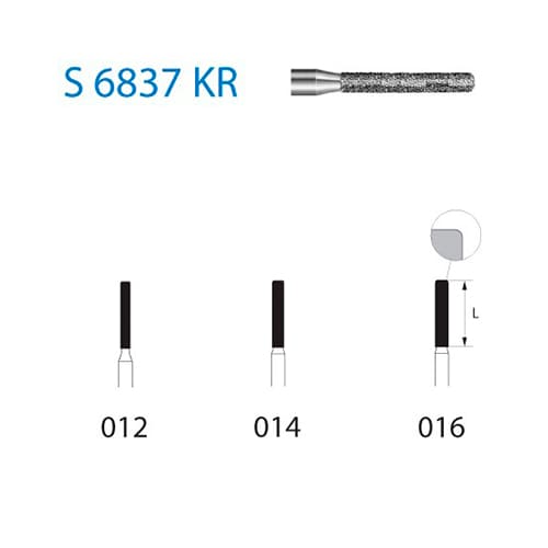 Fresa Komet S6837KR-314-012 MINIMO 5/u