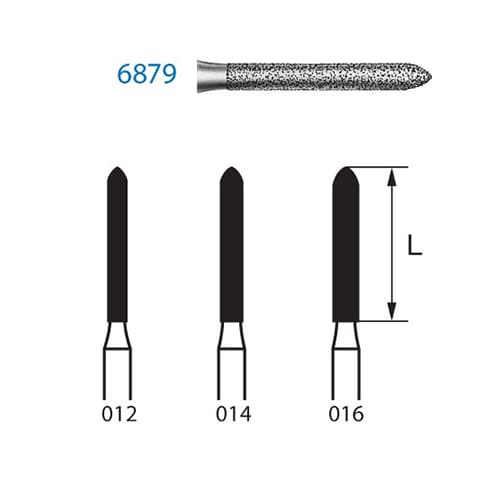 Fresa Komet 6879-314-012 MINIMO 5/u