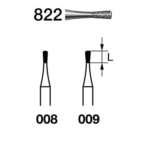 Fresa Komet 822-314-009 MINIMO 5/u