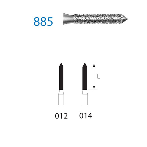 Fresa Komet 885-314-014 MINIMO 5/u