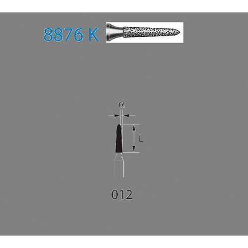 Fresa Komet 8876K-314-012 MINIMO 5/u