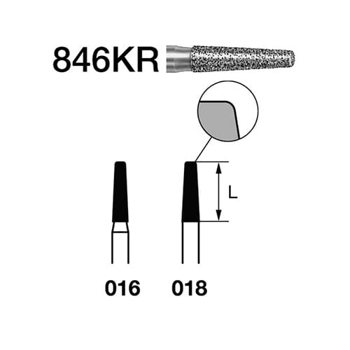 Fresa Komet 846KR-314-016 MINIMO 5/u