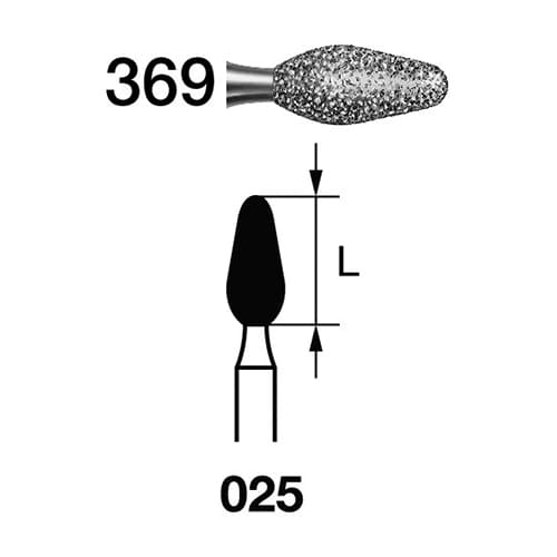 Fresa Komet 369-314-025 MINIMO 5/u