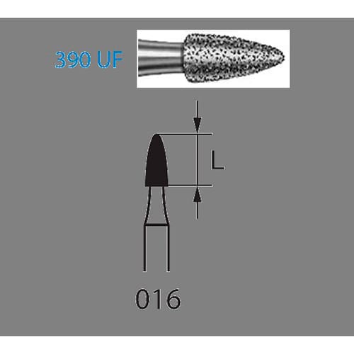 Fresa Komet 390UF-314-016 MINIMO 5/u