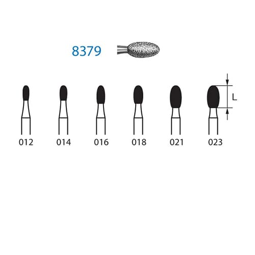 Fresa Komet 8379-314-012 MINIMO 5/u