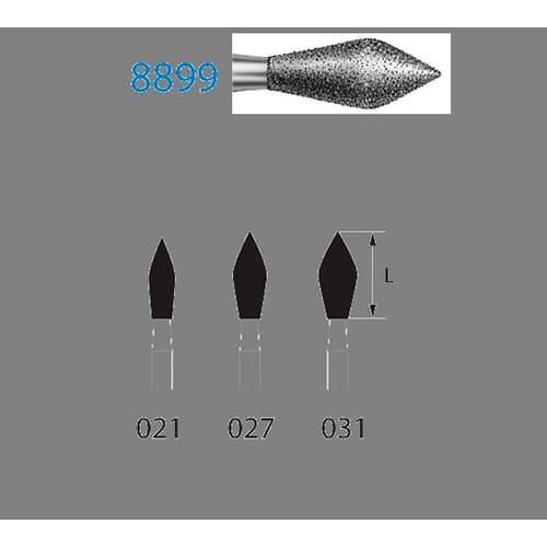 Fresa Komet 8899-314-021 MINIMO 5/u