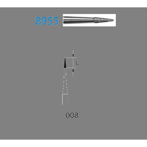 Fresa Komet 8955-314-008 MINIMO 5/u