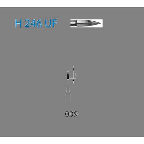 Fresa Komet H246UF-314-009 MINIMO 5/u
