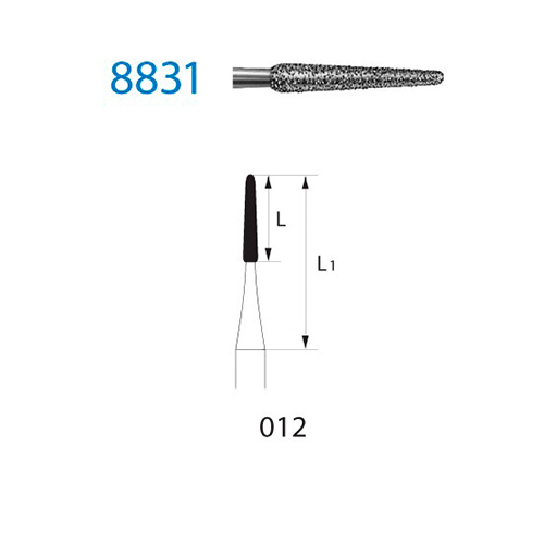 Fresa Komet 8831-204-012 MINIMO 5/u